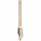Ekena Millwork Eugene Smooth Timber Gable Bracket, Douglas Fir, 72"W x 18"H x 1 1/2"D x 3 1/2"F, 6/12 Pitch GBW072X18X0204EUG00SDF - alternate 4